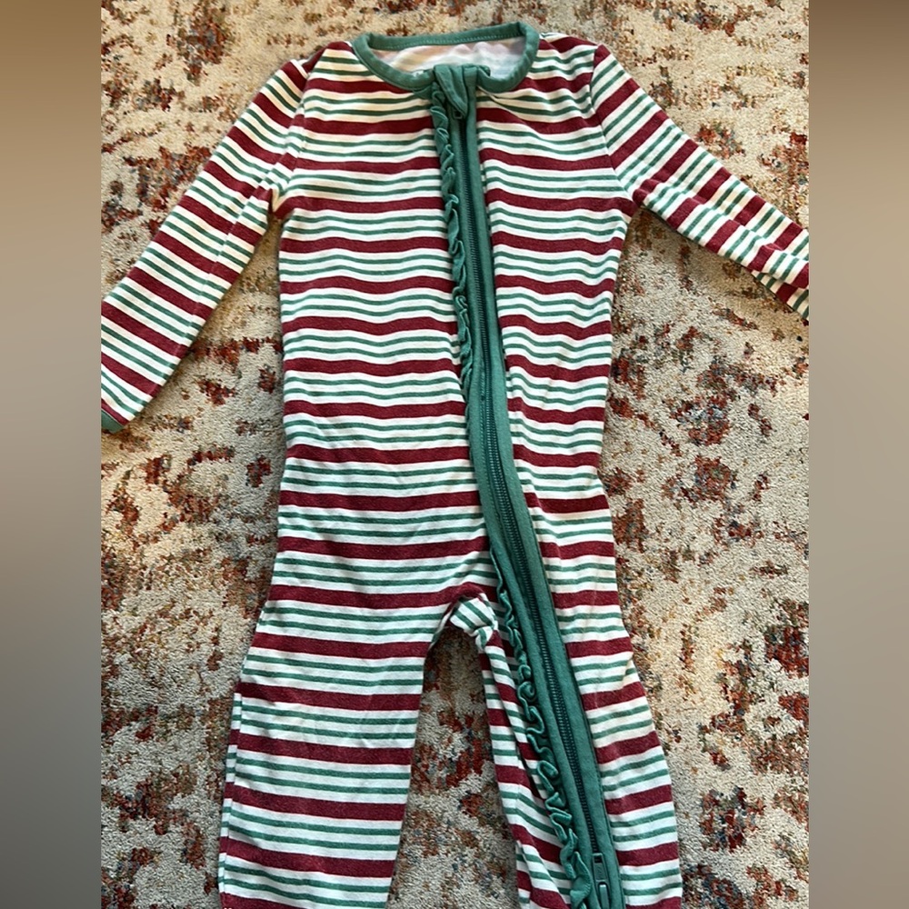Striped bamboo pajamas